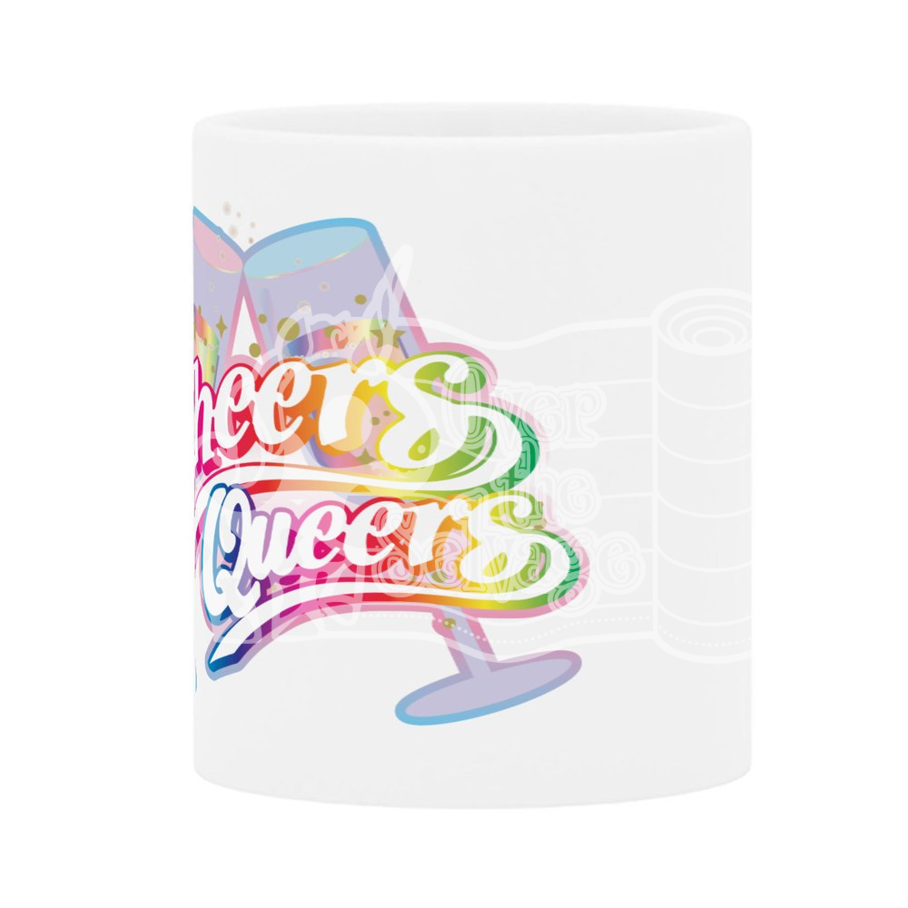 Cheers Queers White Ceramic Mug