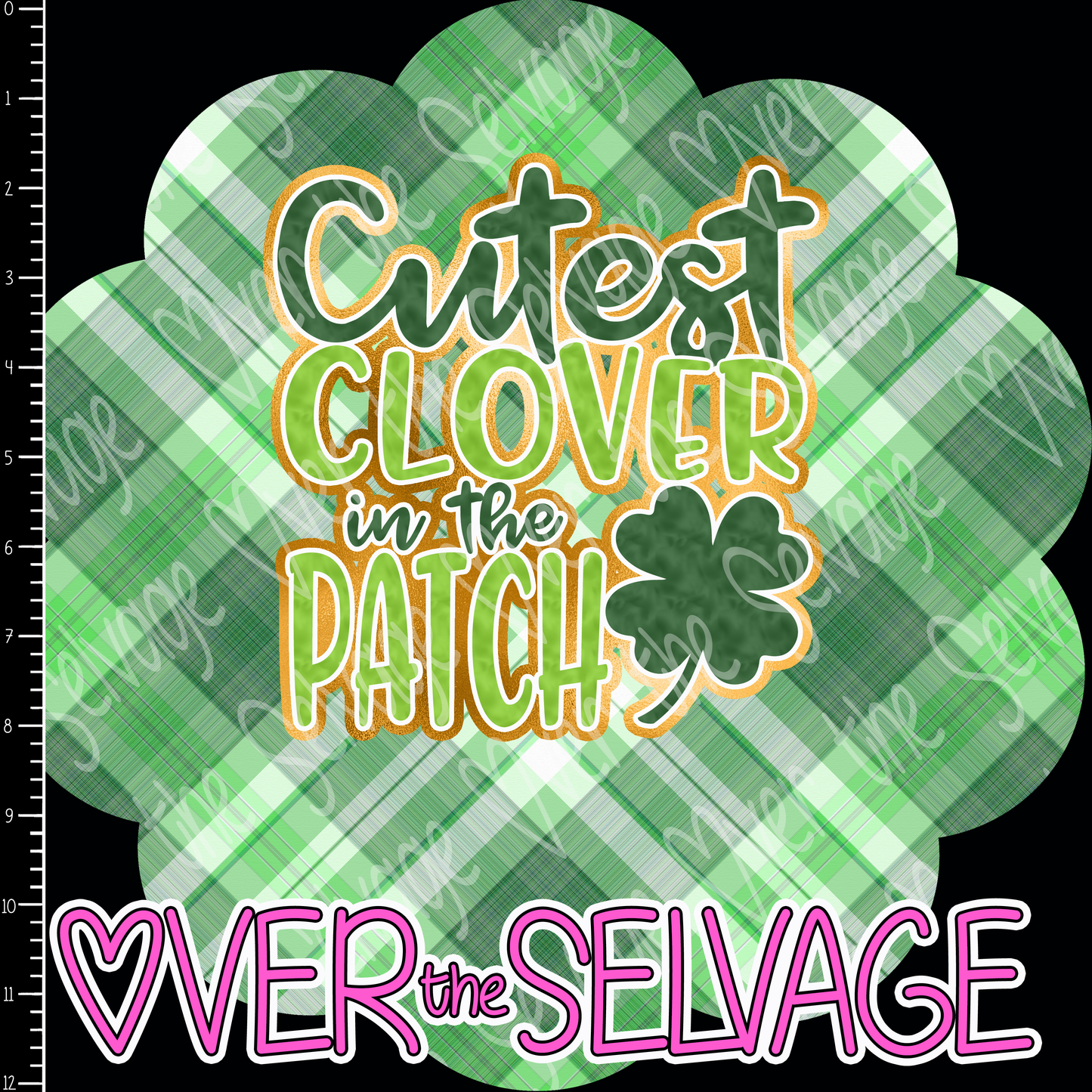 Cutest Clover SMALL Panel RetailR13