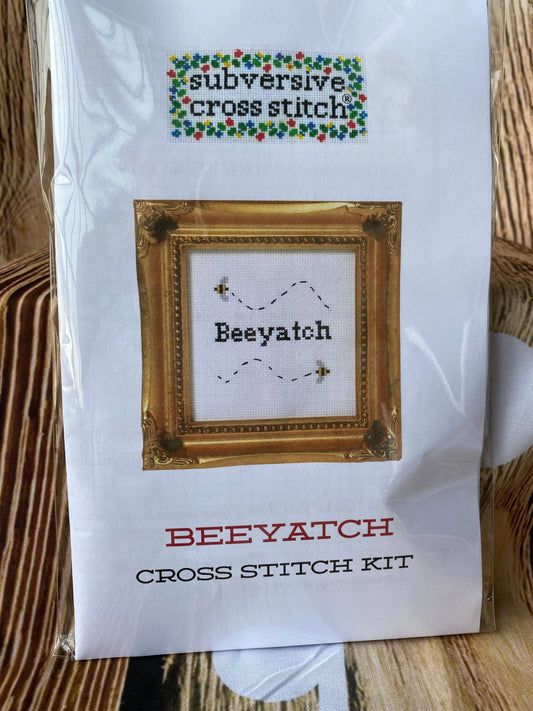 Beeyatch Cross Stitch Kit